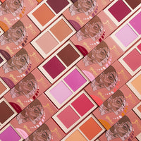 Thumbnail for Juvia's Place Blushed Duo Blush - Two Tone Pigmented Buildable Pressed Mineral Powder - Rosy Natural Cheeks Matte Fresh Finish for All Skin Color -Volume2