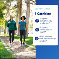 Thumbnail for Pure Encapsulations L-Carnitine | Hypoallergenic Supplement for Cardiovascular and Endurance Support* | 60 Capsules
