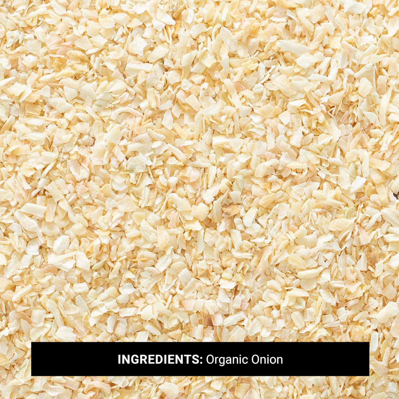 Frontier Co-op Certified Organic White Minced Onion, 1-Pound Bulk, Warm, Sweet, Salty Flavor For Stews & Soups, Kosher