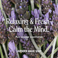 Thumbnail for Dr. Bronner's Pure-Castile Liquid Soap, Made with Organic Oils, 18-in-1 Uses: Face, Body, Hair, Laundry, Pets and Dishes, Concentrated, Vegan, Non-GMO, Lavender, 32 Oz