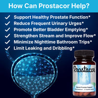 Thumbnail for Prostacor - Natural Prostate Support Supplement - Non-GMO, Vegan, Gluten-Free