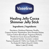Thumbnail for Vaseline Rich Moisturizing Healing Jelly Cocoa Butter, 13 oz Bundled with Cocoa Shimmer Stick, 1.4 oz. Provides Radiant and Shimmering Moisturized Skin with Pleasant Scent