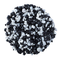 Thumbnail for Glofish Aquarium Gravel, Black with White Fluorescent, 5-Pound Bag