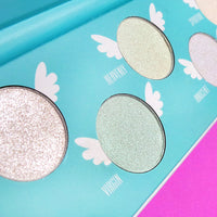 Thumbnail for Angelic Glow Highlighter and Eyeshadow Palette by Rude Cosmetics for Women - 0.32 oz Makeup