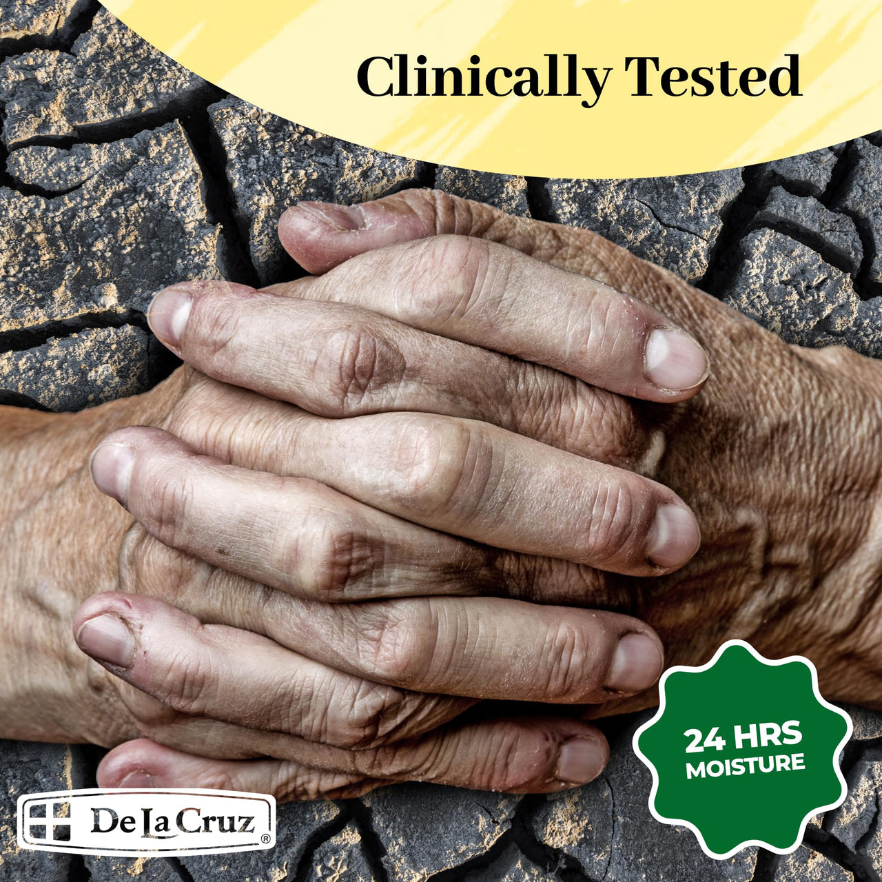 De La Cruz Arnica Salve - Foot Cream for Dry Cracked Heels and Feet - Moisturizing Hand Salve for Dried Hands - 24 Hour Moisture Foot Cream for Dry Cracked Feet and Rough Skin - (2 Ounces)