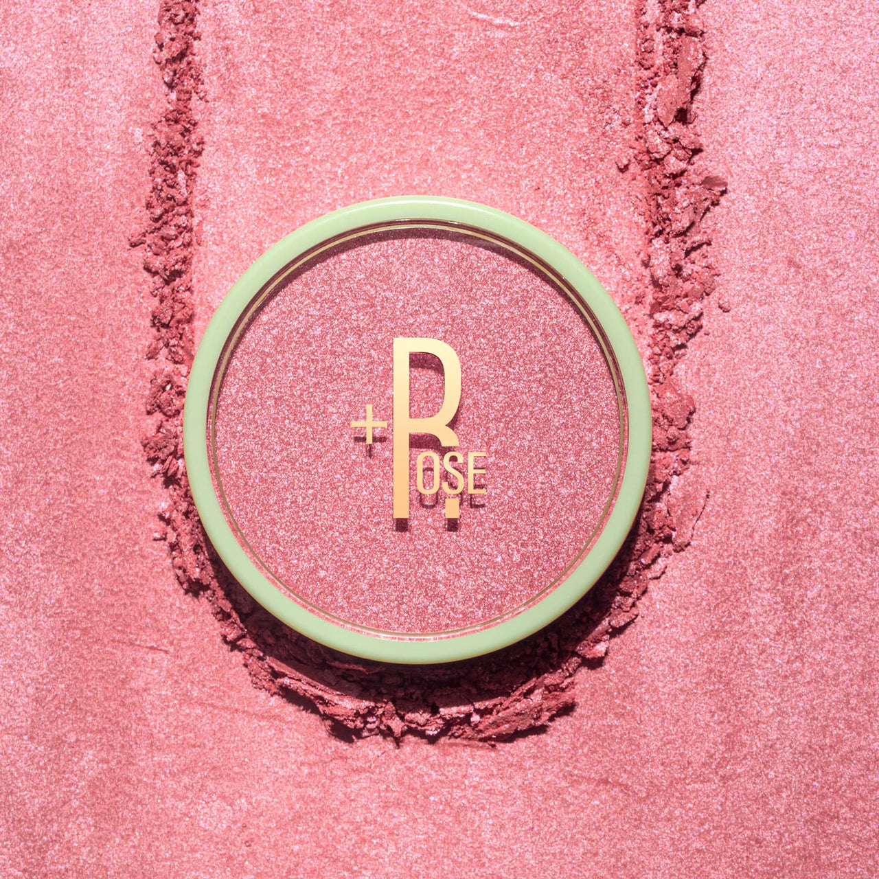 Pixi Beauty +Rose Glow-y Powder | Rose Extract Infused Color Tint Soothes & Hydrates Skin | Use As Blush Or Highlighter To Enliven Complexion | 0.4 Oz
