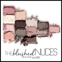 Thumbnail for Maybelline The Blushed Nudes Eyeshadow Palette Makeup, 12 Pigmented Matte & Shimmer Shades, Blendable Powder, 1 Count