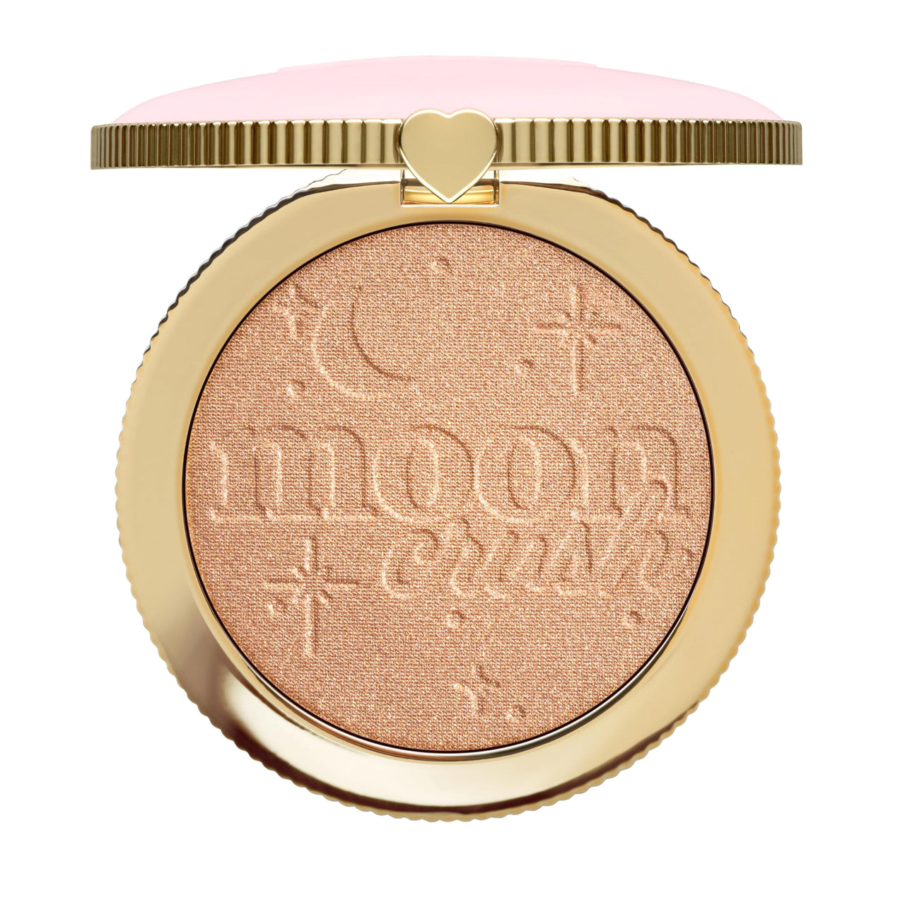 Too Faced Moon Crush Highlighter | Blendable, Weightless, Shimmer + Luminous Glow Finish, 0.24 Ounce, Summer Moon