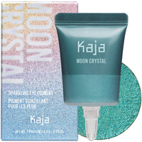 Thumbnail for Kaja Eyeshadow - Moon Crystal | Sparkling Eye Pigment, Shimmering Teal Finish, Highly Pigmented, Glitter, 06 Cosmic, 0.29 Oz