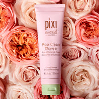 Thumbnail for Pixi Beauty Rose Cream Cleanser 135ml | Mineral Rich Soothing and Gentle Cleanser | Rose Flower Oil Moisturizes | Suitable For Sensitive Skin | 4.57 Fl Oz