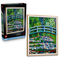 Thumbnail for LEGO Art Claude Monet – Bridge Over a Pond of Water Lilies - Building Sets for Adults, Ages 18+ - Wall Decor for Living Room or Home Office - Gift for Women & Men - 31220