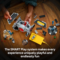 Thumbnail for LEGO Star Wars SMART Play: Darth Vader’s TIE Fighter Interactive Building Toy - All-in-One Set - Reacts to How You Move and Play with a SMART Brick - Gift for Boys, Girls and Kids Ages 8+ - 75421