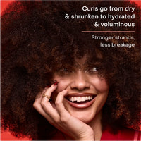 Thumbnail for SheaMoisture Curl Stretch Conditioner Kalahari Melon Oil Infused with Hyaluronic Serum, Hydration Hero Deeply Moisturizes and Repairs Damage, for Easy Detangling and Styling 13 Fl Oz