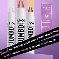 Thumbnail for NYX PROFESSIONAL MAKEUP, Jumbo Multi-Use Face Highlighter Stick - Coconut Cake