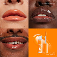 Thumbnail for NYX PROFESSIONAL MAKEUP This Is Milky Gloss, Lip Gloss with 12 Hour Hydration, Vegan - Mango Lassi (Orange Cream)