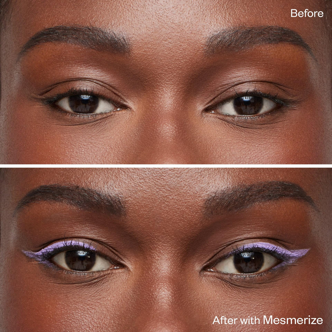 Kosas Soulgazer Gel Eyeliner (Mesmerize) - Waterproof, Smudge-Proof Pen with Hyaluronic Acid - Retractable Eyeliner Pencil with Sharpener & Smudger, Long-Lasting - Soft Lilac Matte