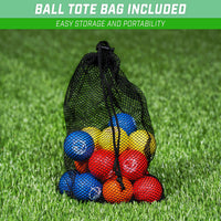 Thumbnail for GoSports Foam Golf Practice Balls - 16 Pack Realistic Feel and Limited Flight Use Indoors or Outdoors