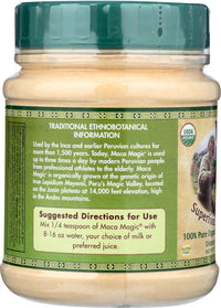 Thumbnail for Maca Magic Organic Black Maca Powder - Raw Maca Powder - Raw Premium Maca Powder - Yellow Maca Powder - Raw Red Maca Root Powder - Miracle in The Andes - Maca Superfood Powder Powder - 7.1 Oz