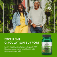 Thumbnail for Swanson Maximum Strength Peak ATP-Natural Supplement Promoting Cellular Energy Support-Supports Physical Performance and Promotes Healthy Blood Flow Support-(30 Veggie Capsules, 400mg Each) 1 Pack