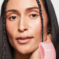 Thumbnail for Saie Glossybounce - Hydrating Lip Gloss and Tinted Lip Oil Hybrid with Hyaluronic Acid & Jojoba Oil for Non-Sticky, Ultra-Shiny, Plump & Soft Lips - Everyday Makeup Essential - Kiss (.17 oz)