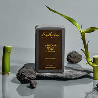Thumbnail for SheaMoisture Face and Body Bar for Oily, Blemish-Prone Skin African Black Soap Paraben Free 3.5 oz 4 Count, facial cleanser