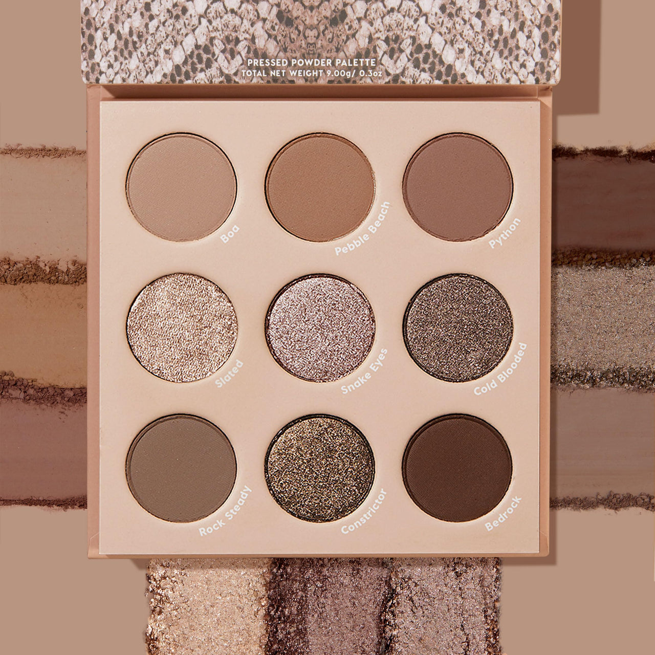 ColourPop That's Taupe Eyeshadow Palette - Cool-Toned Shadow Palette with Metallic and Matte Finishes - High-Pigment Eye Makeup with a Long-Wearing Formula (0.3 oz)