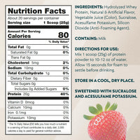 Thumbnail for Myprotein Clear Whey Isolate Protein Powder, 20 Servings (1.1lbs) Strawberry, 20g Protein per Serving, Naturally Flavored Drink Mix, Daily Protein Intake for Superior Performance