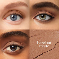 Thumbnail for Julep Eyeshadow 101 Cream-to-Powder Waterproof Shadow Stick – Hazelnut Matte – Long-Lasting, Crease-Proof, Neutral Brown Beige Matte Cream Eyeshadow with Built-in Smudger
