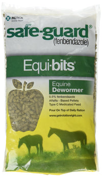 Thumbnail for Intervet Safeguard Dewormer Pellets for Horses, 1.25-Pound
