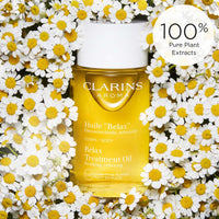 Thumbnail for CLARINS Relax Body Treatment Oil | Relaxes, Moisturizes and Soothes Aching Muscles | Relieves Stress and Fatigue | Nourished & Comfortable Skin After The First Use* | Natural 100% Plant Extracts