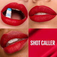 Thumbnail for Maybelline Super Stay Matte Ink Liquid Lipstick Makeup, Long Lasting High Impact Color, Up to 16H Wear, Shot Caller, Bright Pinky Red, 1 Count, Packaging May Vary