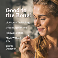 Thumbnail for KAL Liposomal Vitamin K2 Supplement with MK7 100 mcg - High Absorption, Liposomal Technology - Advanced Bone Support - Vegan, Gluten Free, Made Without Soy, 30 Servings, 30 VegCaps