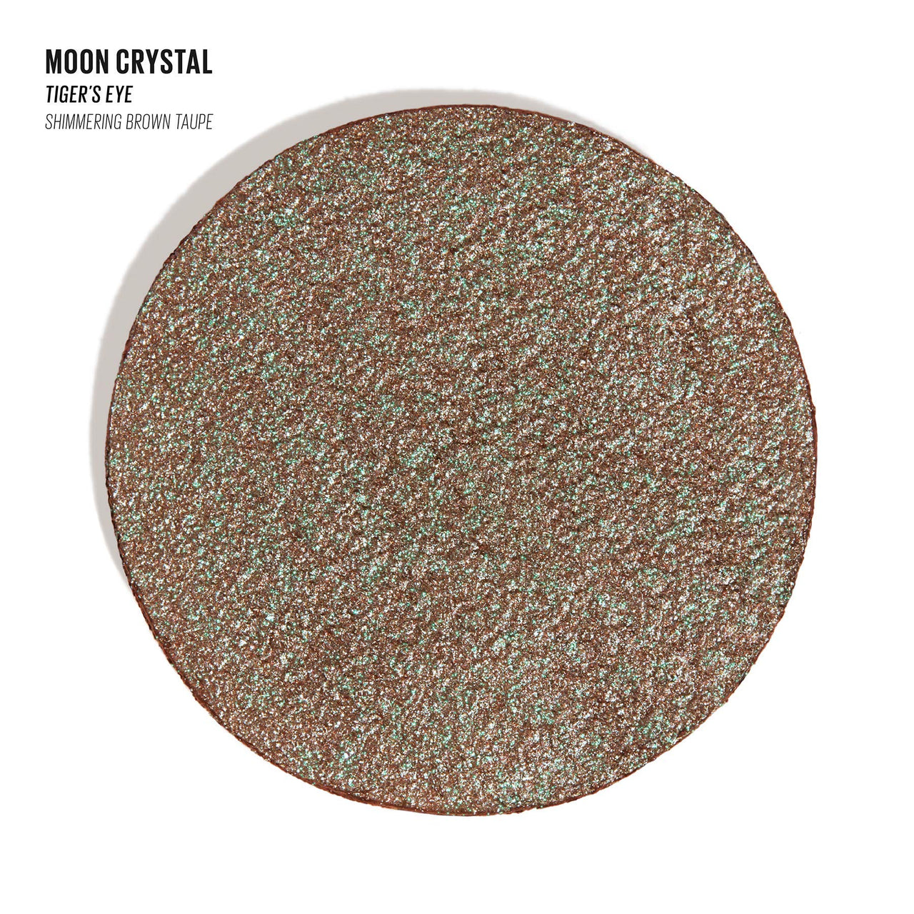 Kaja Eyeshadow - Moon Crystal | Sparkling Eye Pigment, Shimmering Brown Taupe Finish, Highly Pigmented, Glitter, 03 Tiger's Eye, 0.29 Oz