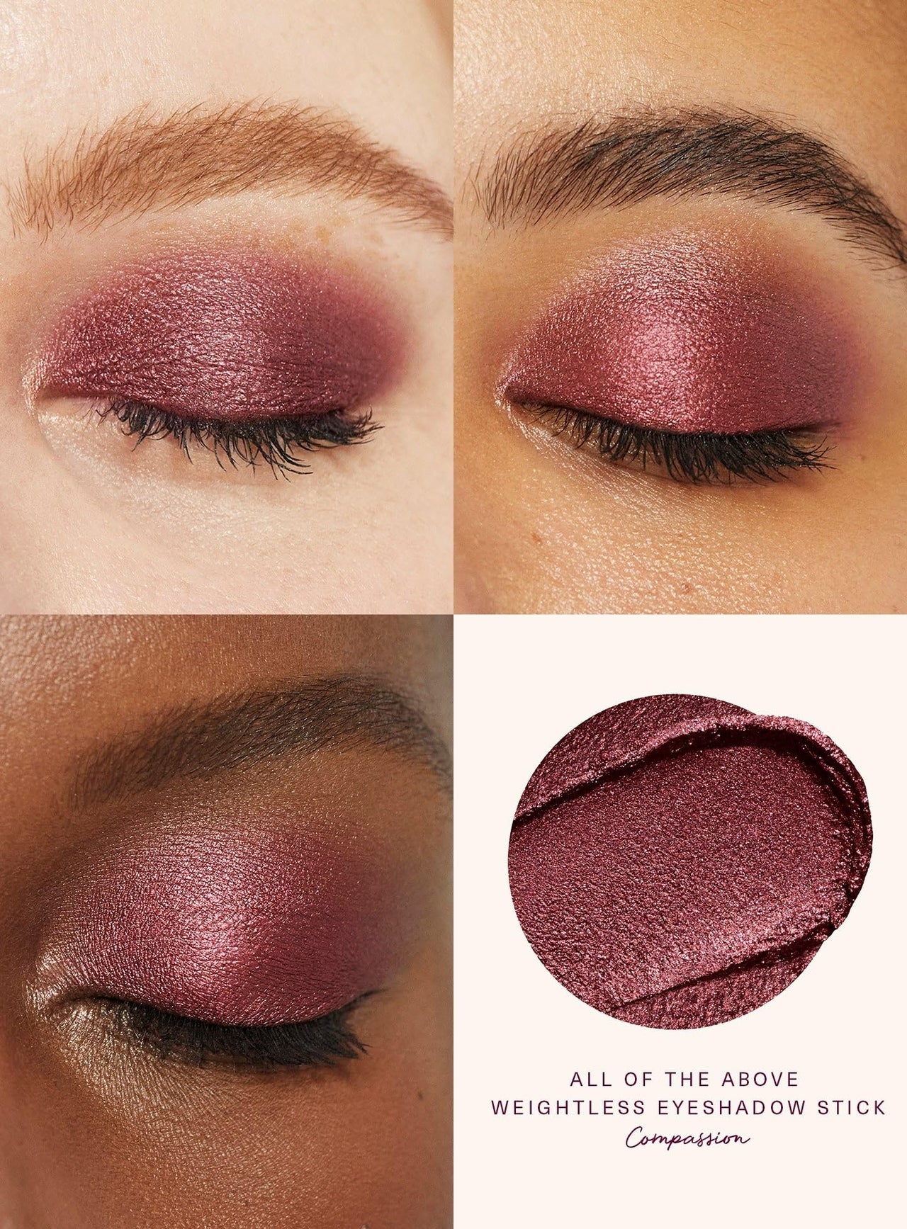 Rare Beauty by Selena Gomez All of the Above Weightless Eyeshadow Stick Compassion