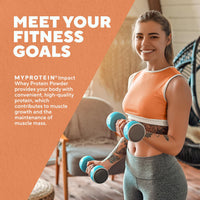 Thumbnail for Myprotein Impact Whey Protein Powder, 2.2 Lbs (29 Servings) Chocolate, 22g Protein & 5g BCAA Per Serving, Shake for Superior Performance