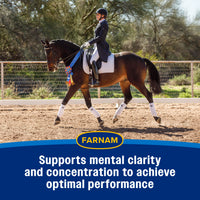 Thumbnail for Farnam Quietex Show Calming & Focusing Paste for Horses, 30 cc Syringe, Show Safe Horse Calm Magnesium Supplement Paste, Help Manage Nervous Behavior, Focus, Keep Calm, Relaxed & Composed