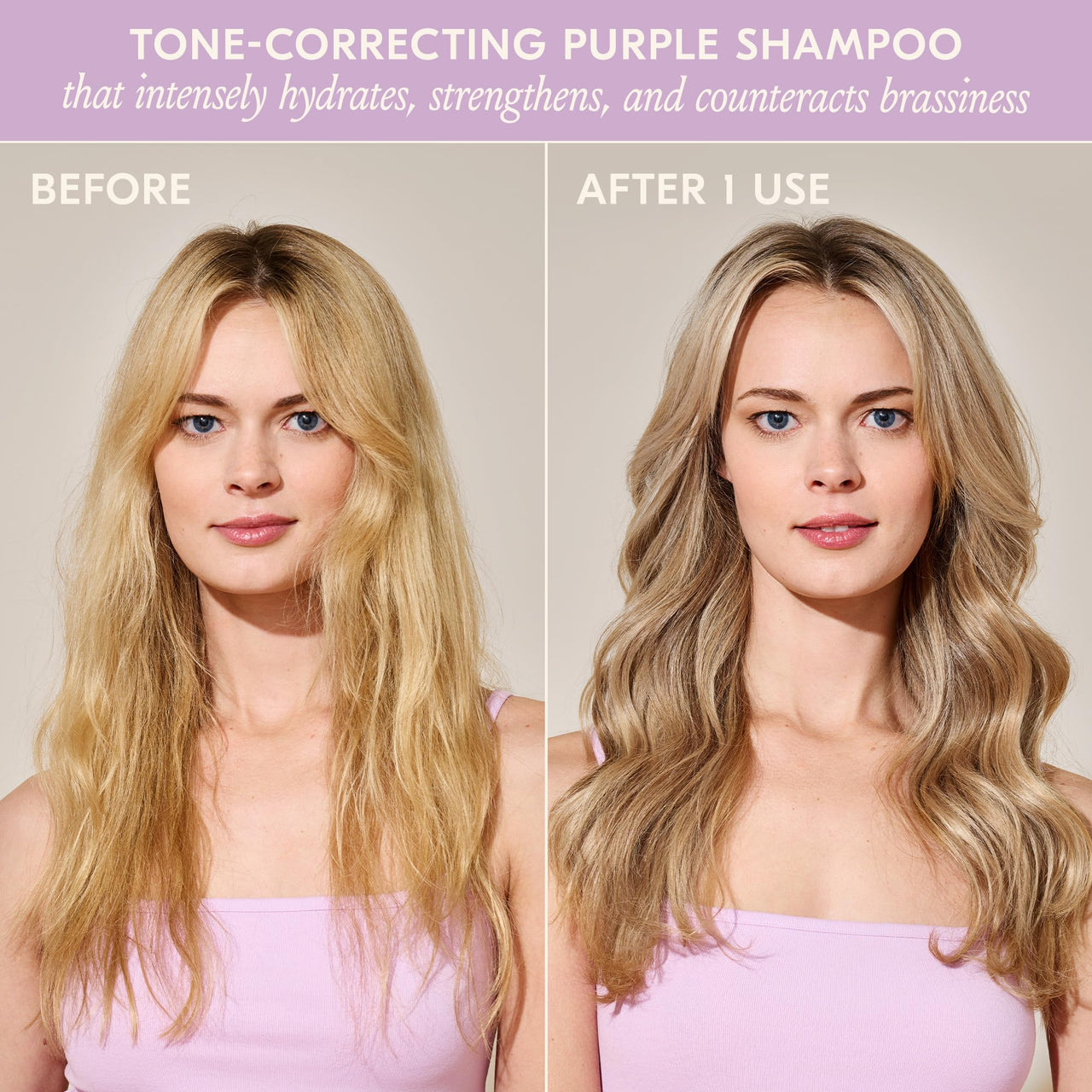 DAE Hair Violet Hour Purple Shampoo - Fights Brasiness, Enhances Color, & Repairs Damage (10 oz)