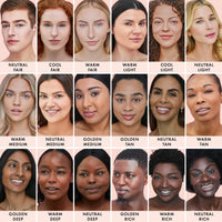 Thumbnail for ICONIC LONDON Radiant Concealer & Brightening Duo | Creamy Liquid + Brightening Crayon Dual Ended Concealer, Cruelty Free, Vegan Makeup (Warm Fair) 0.08 oz