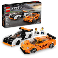 Thumbnail for LEGO Speed Champions McLaren Solus GT & McLaren F1 LM 76918, Featuring 2 Iconic Race Car Toys, Hypercar Model Building Kit, Collectible 2023 Set, Great Kid-Friendly Gift for Boys and Girls Ages 9+