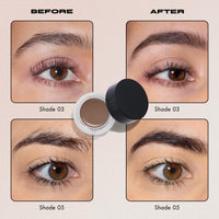 Thumbnail for Milani Stay Put Brow Color - Dark Brown (0.09 Ounce) Vegan, Cruelty-Free Eyebrow Color that Fills and Shapes Brows‚K