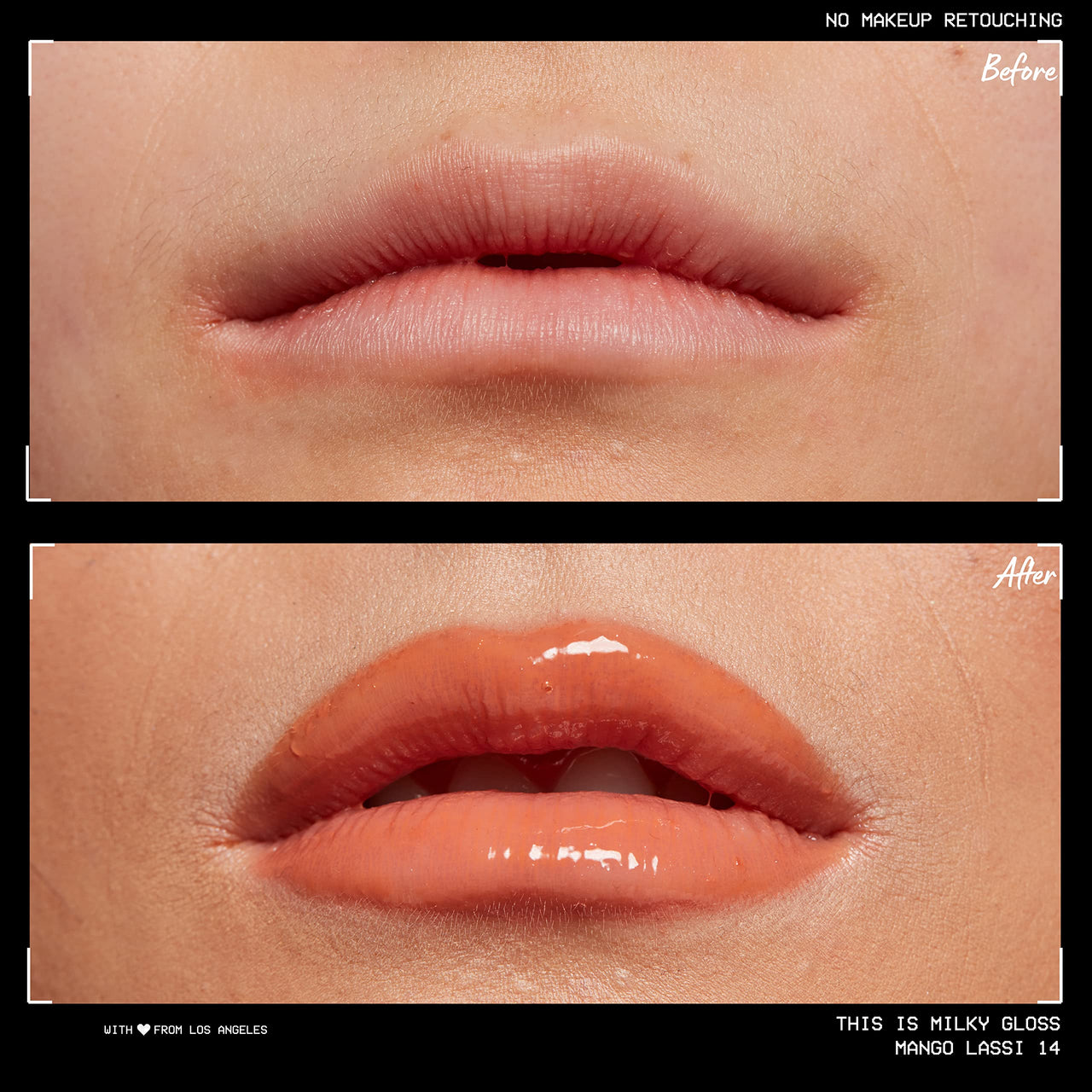 NYX PROFESSIONAL MAKEUP This Is Milky Gloss, Lip Gloss with 12 Hour Hydration, Vegan - Mango Lassi (Orange Cream)