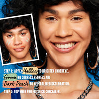 Thumbnail for NYX PROFESSIONAL MAKEUP Pro Fix Stick Correcting Concealer, Buildable Medium Coverage Concealer Stick - Dark Peach