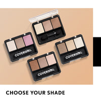 Thumbnail for COVERGIRL - Eye Enhancers 3-Kit Eyeshadow, silky, sheer formula, double ended applicator, 100% Cruelty-free