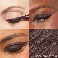 Thumbnail for LAURA GELLER NEW YORK Kajal Longwear Kohl Eyeliner Pencil - Royal Quartz - Caffeine and Vitamin E - Smooth & Blendable Liner - Built-In Sharpener