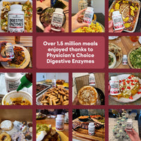 Thumbnail for Physician's CHOICE Digestive Enzymes for Bloating & Digestion - Fast-Acting 16 Enzyme Formula with Organic Prebiotics & Probiotics for Gut & Digestive Health - Meal Time Discomfort Relief - 30 CT