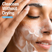 Thumbnail for Cetaphil Oil Free Gentle Foaming Cleanser For Dry to Normal, Sensitive Skin, 8oz Pack of 2, Made with Glycerin and Vitamins B5 and E, Dermatologist Tested, Hypoallergenic, Soap Free, Fragrance Free