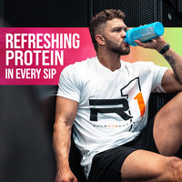 Thumbnail for Rule 1 Proteins Clear Whey Isolate - 20g All-Whey Isolate Protein Mix, Over 9g EAAs, 90 Calories, Zero Sugar, Easy to Digest, Light, Crisp, and Refreshing Taste (27 Servings, Cherry Limade)