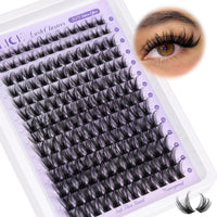 Thumbnail for ALICE Lash Clusters Wispy Eyelash Clusters 10-18mm 168pcs Cluster Eyelash Extensions Natural Volume Lash Extensions DIY Individual Lashes with Soft Thin Band