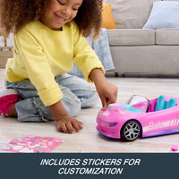 Thumbnail for Hot Wheels Barbie RC Toy Car, Remote-Control Pink Convertible, Can Hold 2 Barbie Fashion Dolls & Trunk Opens for Storage, Sticker Sheet for Customizing