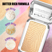 Thumbnail for NYX PROFESSIONAL MAKEUP Buttermelt Highlighter, Powder Highlighter Makeup, With Up to 12H Wear and High Impact Glow - 25 Butta Than Gold (Light Gold)